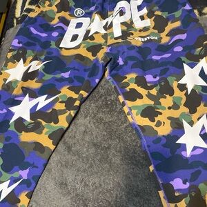 Bape heron Preston sweatpants sz xxl
